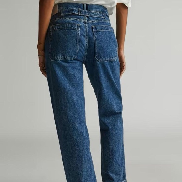 NWT Everlane Utility Cinched Jeans - Picture 4 of 9